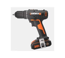  Дрель-шуруповерт WORX WX108 аккумуляторная, 50Нм, 20В, 2Ач x2, ЗУ 2А, кейс 