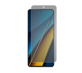 Стекло защитное гибридное Антишпион Krutoff для Xiaomi Poco X6 Neo 