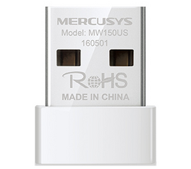  Сетевой адаптер WiFi Mercusys MW150US 