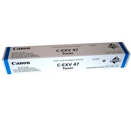  Тонер-картридж Canon C-EXV47C 8517B002 голубой для принтера iR-ADV С351iF/C350i/C250i 
