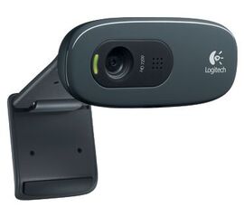  WEB камера  Logitech C270 Black/Gray 0.9 МПикс, USB (960-001063) 
