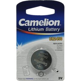  Батарейка Camelion CR2450/1BL Lithium 