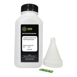  Тонер Cactus CS-RK-TK1150 черный флакон 125гр в компл чип для принтера Kyocera Ecosys P2235d/P2235dn/P2235dw/M2735dw 