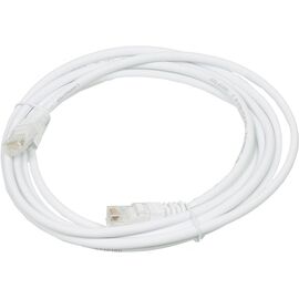  Патч-корд медный Lanmaster UTP LAN-PC45/U5E-3.0-WH белый вилка RJ-45-вилка RJ-45 кат.5е 3м LSZH (1шт) 