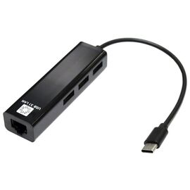  USB HUB 5BITES 3USB (UA3C-45-09BK) чёрный 