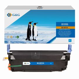  Картридж лазерный G&G GG-C9731A C9731A голубой (12000стр) для HP CLJ 5500/5500n/5500dn/5500hdn/5500dtn/5550/5550n/5550dtn/5550hdn 