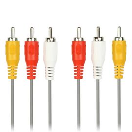  Кабель соединительный SMART BUY 3хRCA (M) - 3хRCA (M), 5 м. (1/25) 