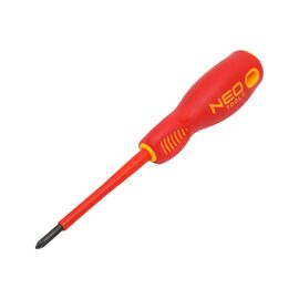  Отвертка крестовая NEO Tools 04-062 PZ1x80 мм, 1000 В CrMo 
