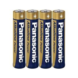  Элемент питания PANASONIC  LR03 Alkaline Power SR4 (б/б) (48/240) 