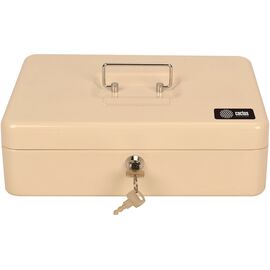  Ящик для денег Cactus CS-CB-004WT 90x300x240 бежевый металл 