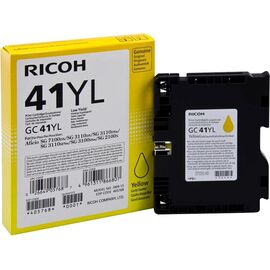  Картридж Ricoh GC 41YL 405768 для гелевого принтера Жёлтый 