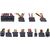  Блок питания Exegate RM-1U-600ADS EX237312RUS 600W APFC,для 1U, 24pin/2x(4+4)pin, 5xSATA,4xIDE 