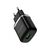  Адаптер Сетевой с кабелем Borofone BA36A High 1USB/5V/3A QC3.0 +micro USB (black) 