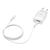  Адаптер Сетевой с кабелем Hoco C73A Glorious 2USB/5V/2.4A +lightning (white) 