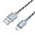  Кабель USB - micro USB Borofone BX24 Ring, 100 см (metal gray) 