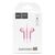  Проводные наушники с микрофоном вкладыши Hoco M55 Memory sound, 3.5 Jack (pink) 