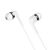  Проводные наушники с микрофоном внутриканальные Borofone BM39 Refined chant, 3.5 Jack (white) 