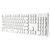  Клавиатура Smart Buy SBK-328U-W USB ONE с подсветкой (white) 