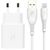  Адаптер Сетевой с кабелем SKYDOLPHIN SC31V 1USB/5V/3A QC3.0 +micro USB (white) (206535) 