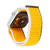  Ремешок нейлоновый MB для Apple watch – 42-44 mm (S3/S4/S5 SE/S6), подсолнечник с бело-коричневым краем 