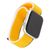  Ремешок нейлоновый MB для Apple watch – 42-44 mm (S3/S4/S5 SE/S6), подсолнечник с бело-коричневым краем 