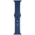  Ремешок силиконовый для Apple Watch – 38/40 mm (S3/S4/S5/SE/S6), синий 