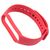  Ремешок силиконовый для Xiaomi Mi Band 6, розово-красный, №33 
