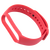  Ремешок силиконовый для Xiaomi Mi Band 6, розово-красный, №33 