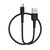  Кабель USB - микро USB Borofone BX16 Easy, 1.0м, круглый, 2.0A, ПВХ, цвет: чёрный(1/648) 