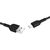  Кабель USB - Type-C HOCO X20, 1.0м, круглый, 3.0A, силикон, цвет: чёрный (1/30/300) 