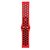  Силиконовый ремешок WB014  22 мм для Samsung Gear S3 Frontier/Gear S3 Classic/Galaxy Watch / Универсальный браслет для смарт-часов с крпеплением 22 мм, с перфорацией, красно-черный 