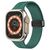  Ремешок на магнитной застёжки-бабочки APW29  для Apple Watch 38/40/41мм  / Браслет силиконовый с soft touch (соф тач) покрытием для Smart X7 mini/Smart GS8 mini/ сосновый 