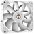  Вентилятор ALSEYE i12W White 120 x 120 x 25mm DC 12V 0.25A 800-1800 