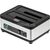  Док-станция для HDD AgeStar 3UBT8 Sata III пластик/алюминий серебристый 2 