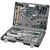  Набор инструмента STELS 14107 142 предм пластиковый кейс 1/2",3/8", 1/4", CRV 