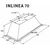  Вытяжка Kuppersberg Inlinea 70 BX 
