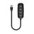  Концентратор Vention VAS-J43-B015 USB 2.0 на 4 порта черный 