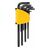  Набор ключей Torx Deli DL234209H удлиненных 9 шт T10,T15,T20,T25,T27,T30,T40,T45,T50, пластиковый держатель 