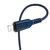  Кабель USB - микро USB HOCO X59 Victory, 1.0м, круглый, 2.4A, ткань, цвет: синий (1/30/300) 