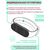  Ремешок силиконовый для смарт-часов Xiaomi Mi Band 3/4 желтый (Ксиоми Ми Бэнд 3 4) 