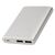  Внешний АКБ Red Line RP-30 (5000 mAh), металл, серебро 