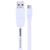  Кабель USB REMAX RC-001m Full Speed USB - MicroUSB, 2.1А, 1 м, белый 