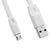  Кабель USB REMAX RC-001m Full Speed USB - MicroUSB, 2.1А, 1 м, белый 