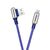 Кабель USB HOCO U17 Micro Capsule USB - MicroUSB, 2.4А, 1.2 м, синий 