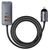  Автомобильное зарядное устройство BASEUS Share Together, 1xUSB-C с разветвителем 2xUSB + 1xUSB-C, 5A, 120W, серый 