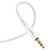  Аудиокабель HOCO UPA19 AUX Jack 3.5 (m) - Type-C (m), 1 м, серебристый 