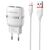  Сетевое зарядное устройство BOROFONE BA24A Vigour 2xUSB с Кабелем USB - Lightning, 2.4A, белый 