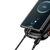  Портативный аккумулятор BASEUS Qpow Pro Digital Display, встроенный кабель Lightning, 3A, 20000 мА⋅ч, черный 