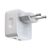  СЗУ Breaking WC01, 2USB-C, PD 40W, 3A  + кабель USB-C - Lightning (Белый) 