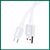  Кабель USB на Micro USB Jokade силиконовый 5A JA029 (white) 